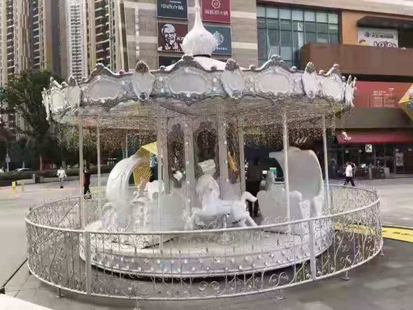 旋转木马 商场公园大型豪华转马 游艺设施 游乐场转马
