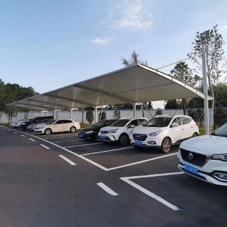 上海新款户外停车棚均可上门安装户外遮阳棚厂家