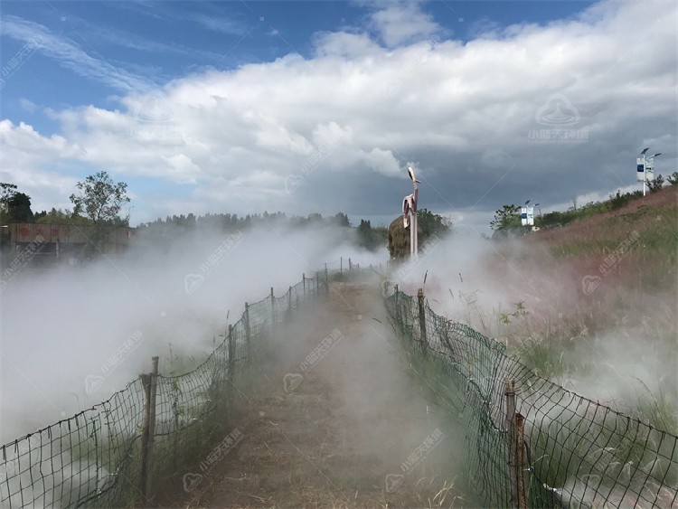 云阳旅游景区景观造雾