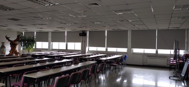 可靠办公窗帘品质优良半透明窗帘