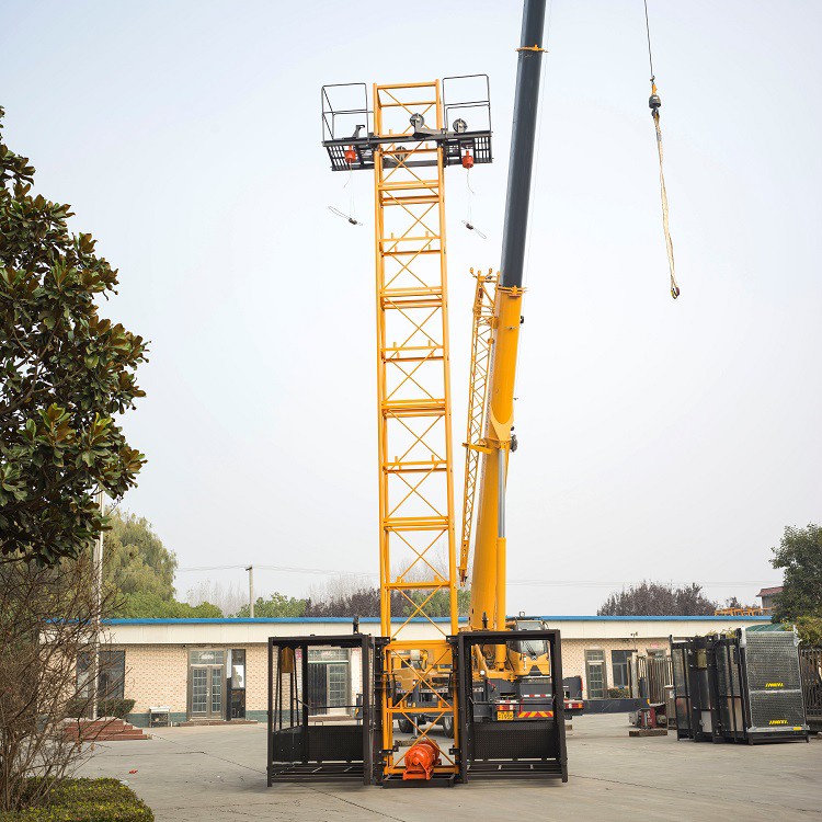 河南商丘大型施工升降机,物料提升机,钢丝绳提升机