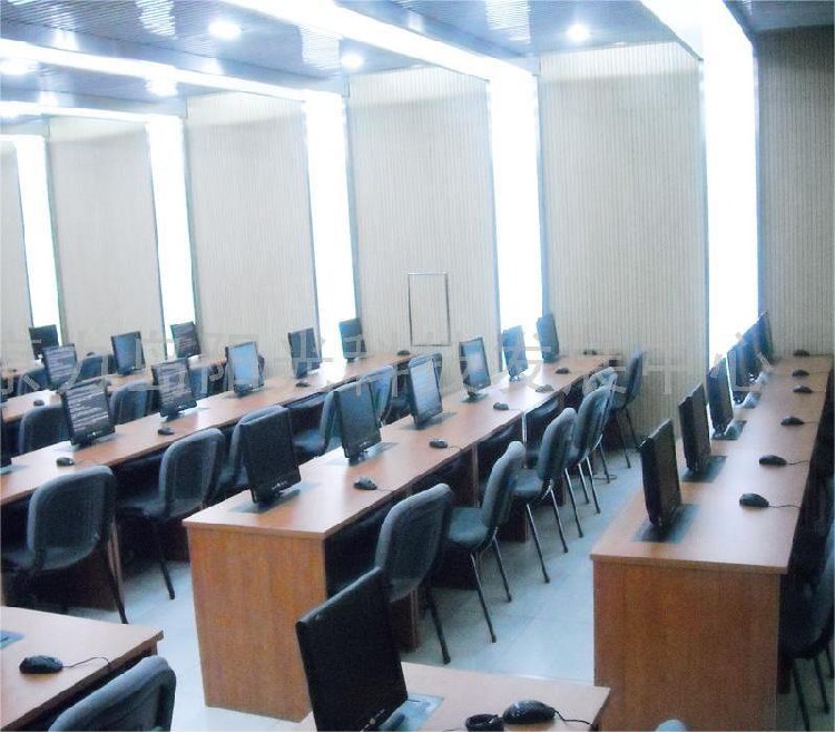 八人位会议桌|免漆板会议桌|自动博奥无纸化升降会议桌厂家电话