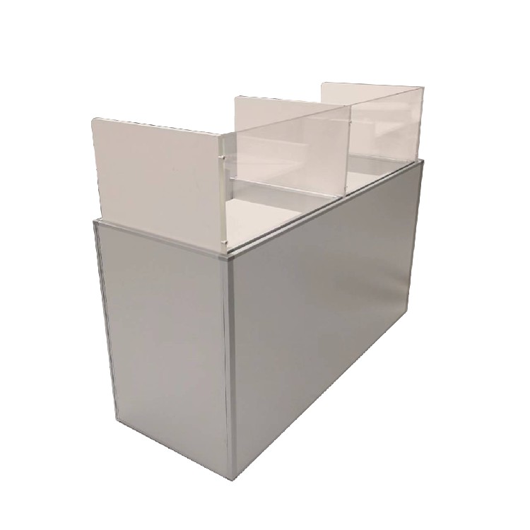 电动博奥教学升降屏风批发山字形机考卡座