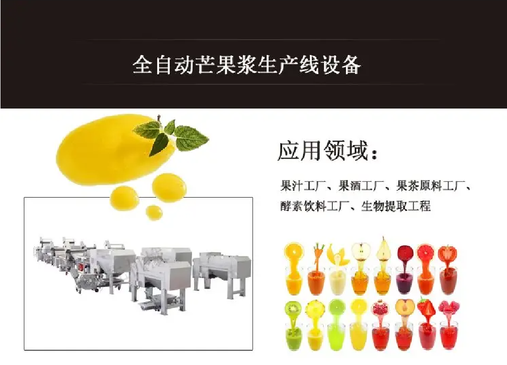 全自動芒果漿生產線設備應用領域.png